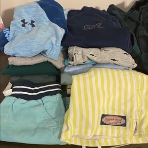 Vineyard Vines Lemon Striped Shorts
